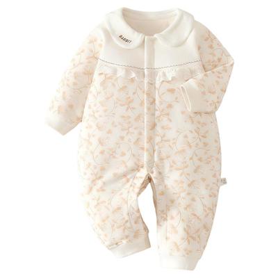 40g婴儿连体衣夹棉保暖外出棉服