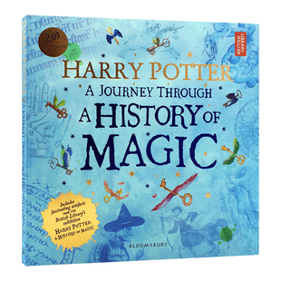 预售英文原版 哈利波特 魔法史之旅 Harry Potter: A Journey Through A History of Magic JK罗琳 魔法世界 周边 进口书 正版