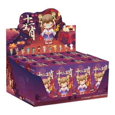 十二生肖手办盲盒潮玩公仔小玩具