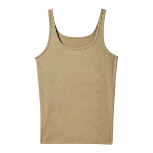 螺纹吊带背心女士内搭2026新款夏季工字遮副乳防走光无袖打底上衣