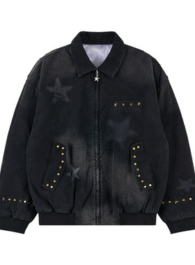 GOODBAI GOODEES 冬季新款五角星保暖棉服外套