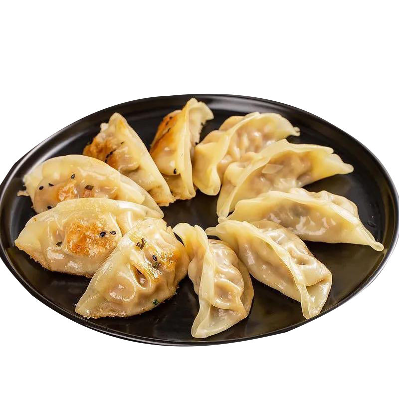 锦溪麦田蒸饺早餐半成品薄皮玉米猪肉锅贴煎饺速冻水饺儿童营养主