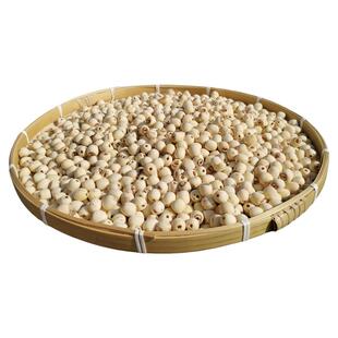 新货湖南湘潭莲子干货去芯有芯磨皮白莲带皮红莲特产级无熏硫500g