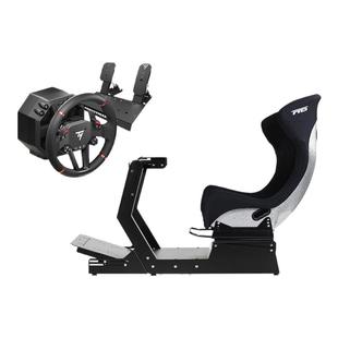 图马思特T598P直驱方向盘赛车模拟器搭配PNS座椅支架GTM套装PS4/PS5 汽车驾驶舱座舱开车GT7欧卡2图马斯特