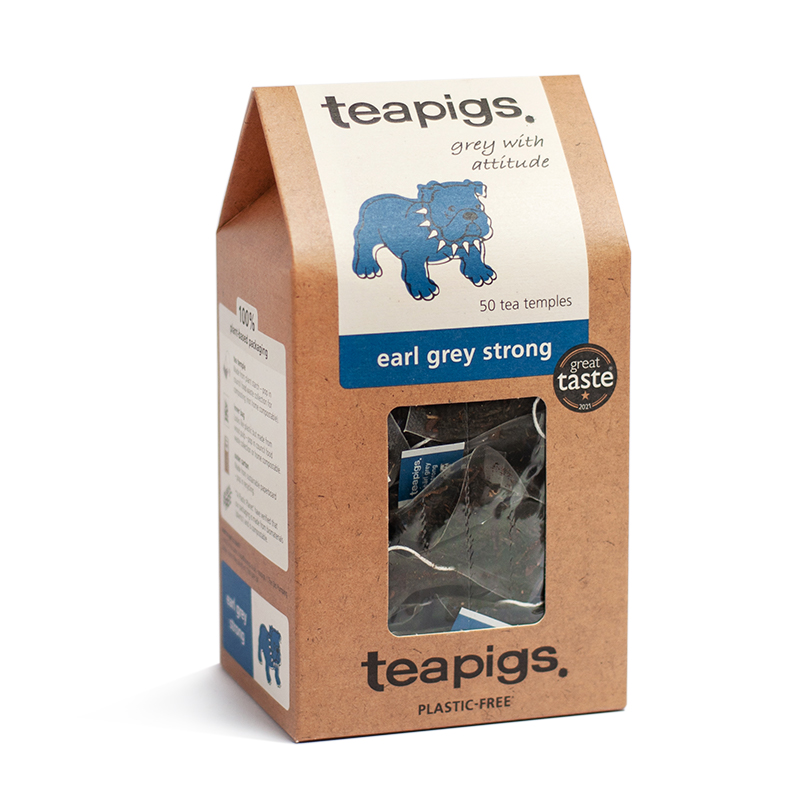 teapigs茶猪猪香浓伯爵红茶英国英式进口奶茶店用earl grey袋泡茶