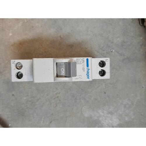 在线议价海格系列空气开关MN116P，C16A，1Pn空气开关断路