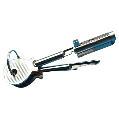 冰箱锁冰柜门锁配件双开门冰箱锁芯钥匙冷藏柜锁珠宝展示柜铜锁芯