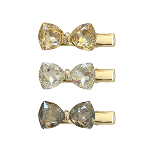 简约蝴蝶结发夹女士2026新款小众高级感侧边夹子设计感艺术生发饰