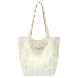 星期六包包女夏新款大容量上班通勤帆布包新款托特包ins 韩系女包