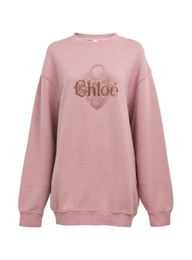 【季末折扣】Chloe蔻依 2026新品大版型云纹棉绒标志毛衫