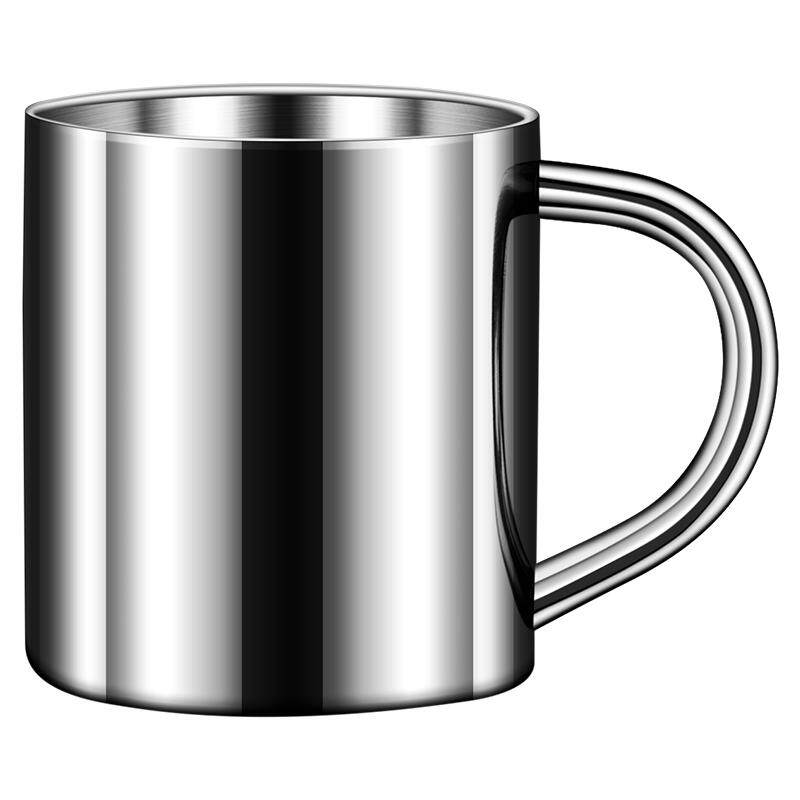 简约纯属316儿童双层防烫水杯