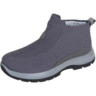 真如界冬季加绒棉鞋保暖鞋一脚蹬禅意居士鞋僧鞋厚底男女款二棉鞋