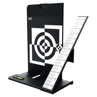 JJC 适用于佳能尼康适马单反相机镜头测焦板 镜头跑焦调焦器 自动对焦微调摄影板 跑焦失焦校正 对焦测试卡