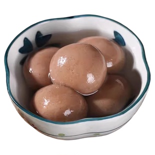 荞麦汤圆无蔗糖粗粮汤圆木糖醇年货元宵节黑芝麻汤圆团圆