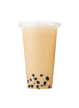 高透700ml饮料奶茶杯子一次性