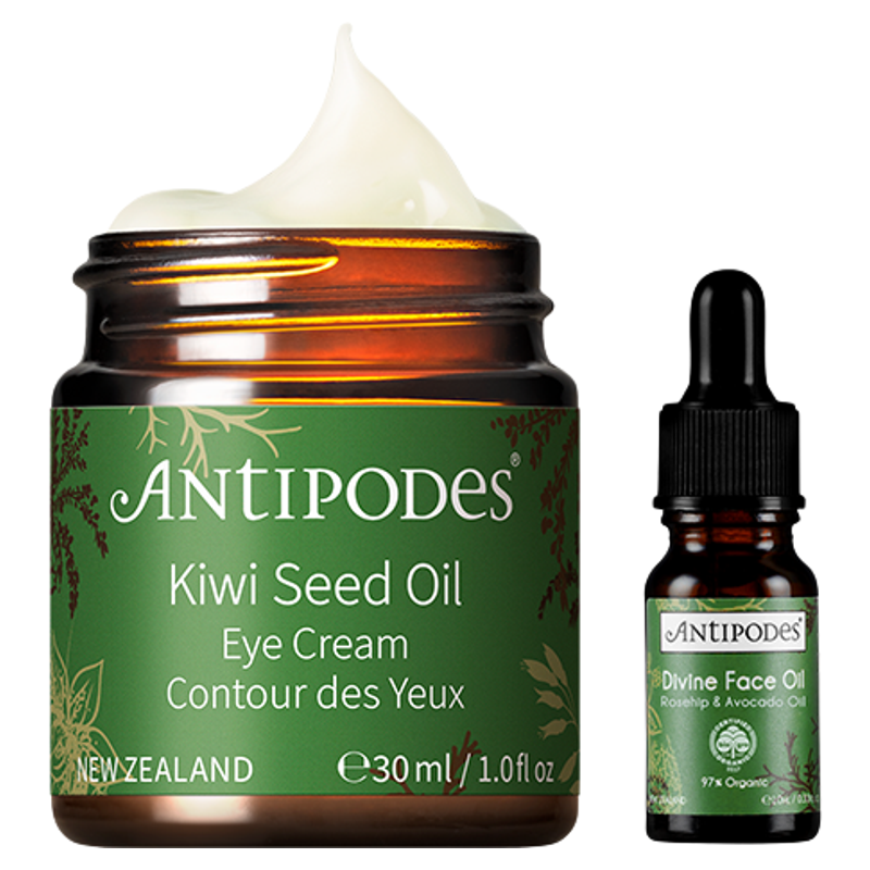 【正品套组】Antipodes奇异果眼霜30ml+Divine精油10ml淡化细纹