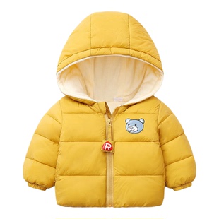 新品折扣品牌专柜撤柜捡漏儿童羽绒棉服加绒加厚婴幼儿男小孩女童