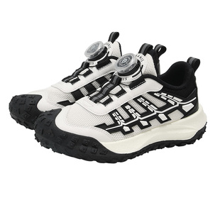 泰兰尼斯儿童春秋户外运动鞋男童透气防滑软底女休闲旋钮露营鞋子