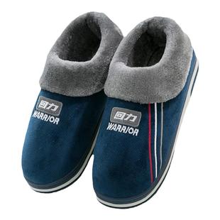 回力棉拖鞋男士加绒冬季包跟居家加厚保暖防滑冬天外穿女士棉鞋