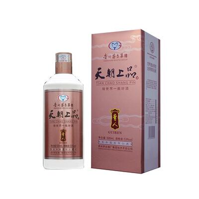 官方直营 金贵人 天朝上品 柔和酱香53° 白酒 500ml*1瓶