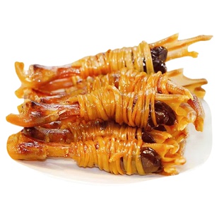 钱德明大号双肠双心鸭脚包鸭爪鸭掌裹肠水阳三宝美食小吃安徽特产