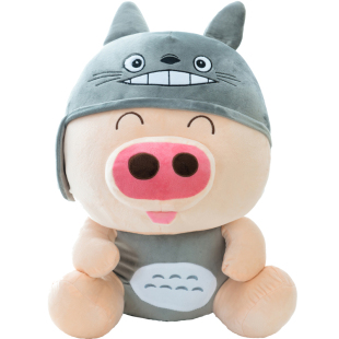 猪毛绒玩具麦兜玩偶可爱床上抱着睡觉抱枕娃娃公仔女生情人节礼物