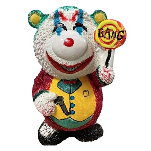 大号涂鸦草莓熊星黛露卡通儿童石膏娃娃涂色白胚公仔非存钱罐玩偶