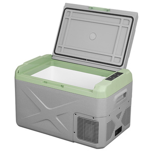 冰虎车载冰箱12v24V大货车车家两用压缩机制冷冻冷藏小型车用冰箱