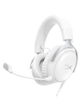 HyperX极度未知飓风3有线白耳机电竞游戏电脑耳麦头戴式耳机送礼