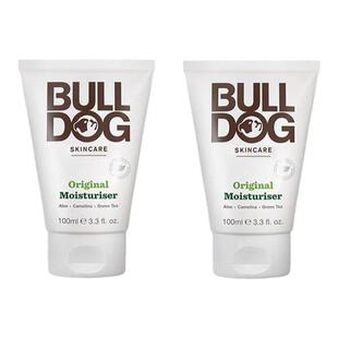 欧洲直邮英国药房BULLDOG斗牛犬肌肤保湿霜清洁保湿滋润*2正品