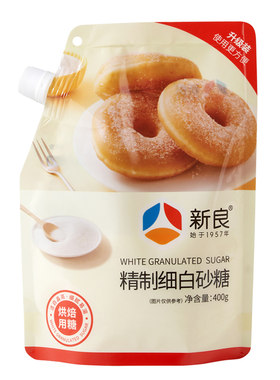 【新良自营】精制细白砂糖400g