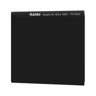 Haida海大日全食ND减光镜100x100mm方片方形滤镜适用于佳能尼康索尼等相机微单单反镜头适配M10/M10-II套架