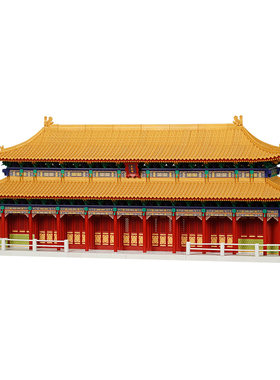 重拾营造故宫太和殿旗舰榫卯积木