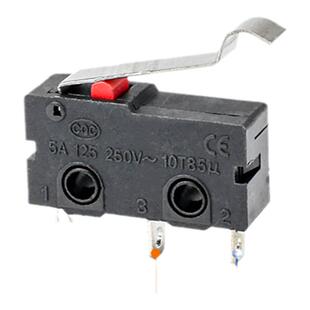 小微动KW12行程限位开关5A/250V铜触点按键11-3Z-2直柄3弯脚 批发