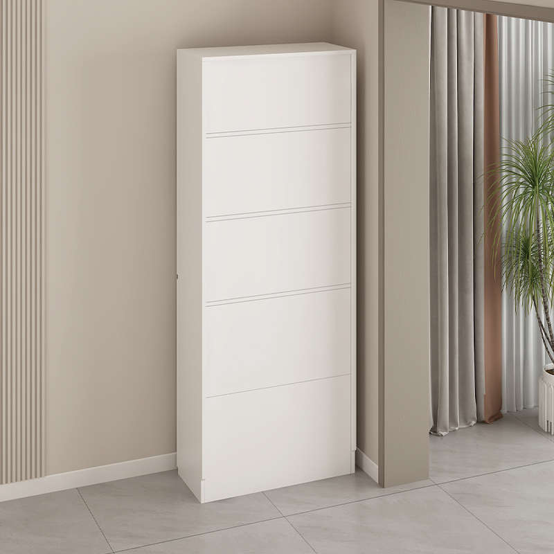 墙边薄柜20公分实木餐边柜靠墙置物架30厘米超薄收纳柜靠墙一体