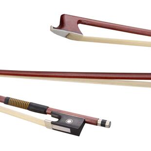 进口绿檀木小提琴琴弓弓子大提琴弓杆拉弓专用演奏级低音提琴配件