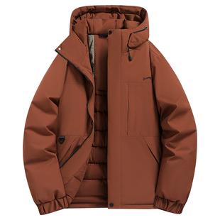 贵人鸟棉服男款冬季2025年新款加厚冲锋上衣女士冬装棉袄子外套男