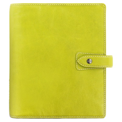 Filofaxmalden梨黄色牛皮手帐
