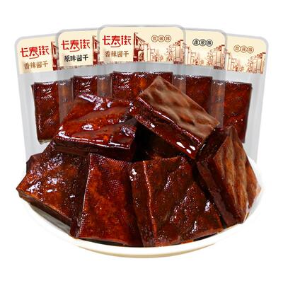 平江酱干香辣豆腐干湖南特产豆干办公室解馋麻辣小吃零食休闲食品