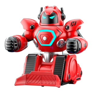 儿童遥控格斗机器人对战玩具拳击感应弹射汽车男生打架战斗大男孩