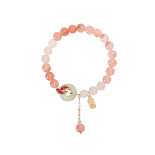 大英博物馆锦鲤和田玉手链女款手串上岸中考仪式感礼物初中生礼物