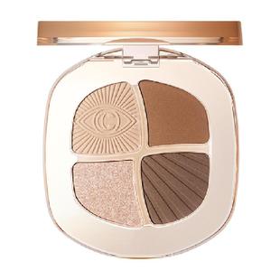 卡姿兰四色眼影盘大牌亮片珠哑光大地色亮晶晶爆闪2025年新款懒人