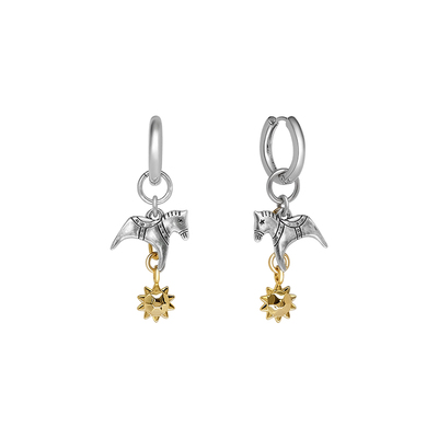 LAZYCIRCLES逐日小马幸运耳环