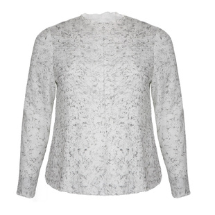 美丽客栈时髦配角打底衫女秋季大码胖mm木耳边百搭外穿简约套头衫