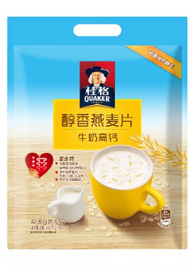 桂格进口阳光燕麦片高纤高钙540g