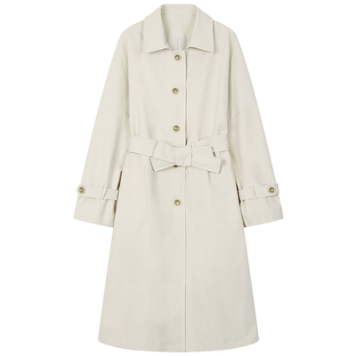 曼德诗风衣外套女款时尚百搭