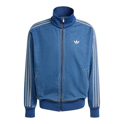 Adidas/阿迪达斯官方正品三叶草男士复古牛仔宽松休闲外套KD1517