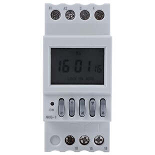 D牌电气nkg-5轨道式时控开关路灯定时器倒计时双路控制220v经纬度
