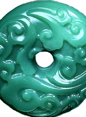 阿拉善玛瑙平安扣挂件情侣毛衣链