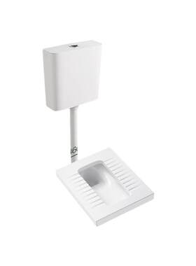 九牧卫浴家用卫生间蹲便器用水箱双按键冲水箱水箱蹲便器配件套装